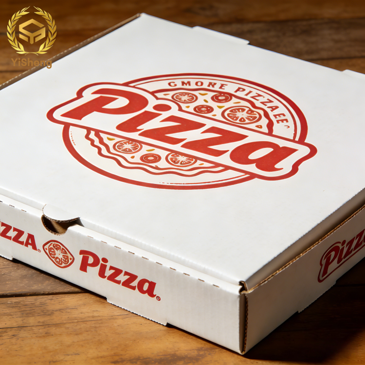 Cajas de Pizza Personalizadas | Envases de Cartón Corrugado con Logotipo para Pizzerías | Cantidad mínima de pedido: 100 unidades