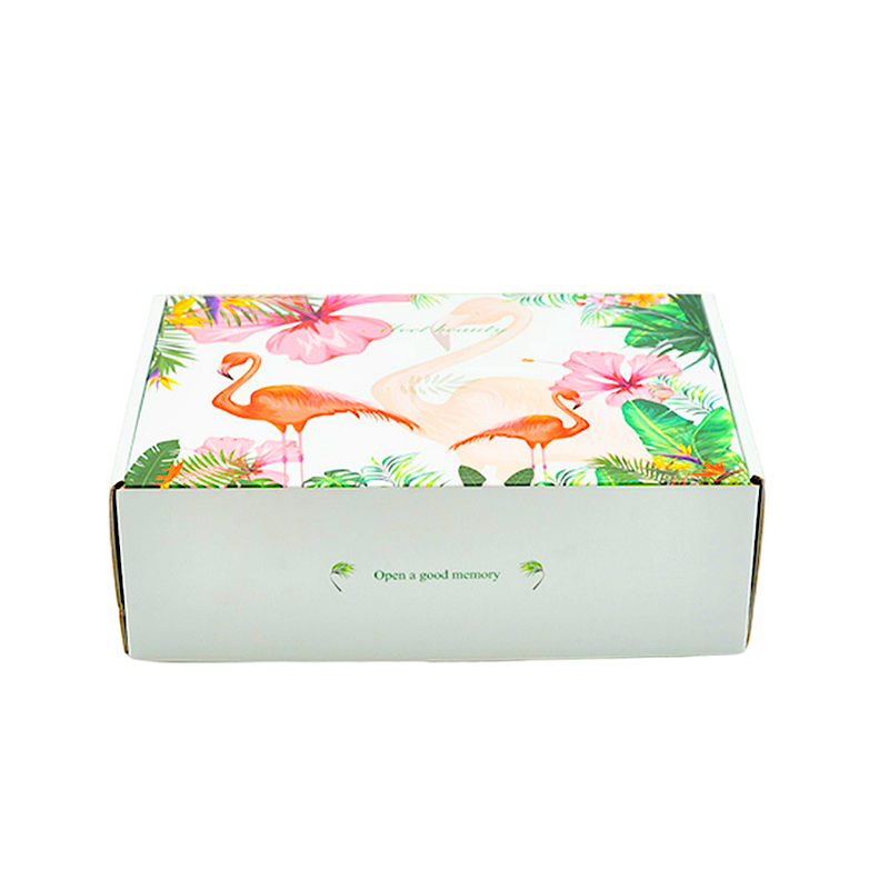 Cajas de envío personalizadas a todo color | Embalaje de envío con arte floral e ilustraciones | Cantidad mínima de pedido: 1000 unidades