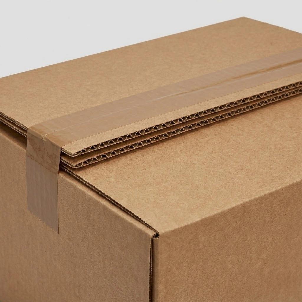 Cajas de envío corrugadas de cartón kraft natural a granel | Suministro al por mayor por palé para almacenes de comercio electrónico y 3PL | Cantidad mínima de pedido 100 unidades