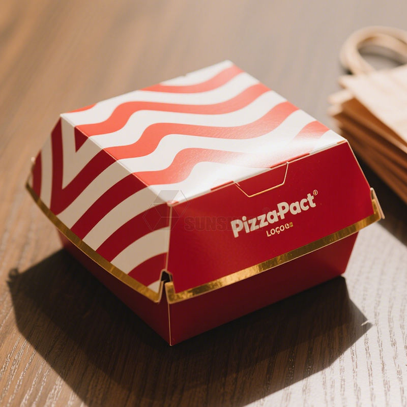 Set de Empaques Personalizados para Marca de Comida Rápida | Cajas para Hamburguesas Vasos para Papas Fritas Bolsas y Vasos de Papel Branding Completo | Cantidad Mínima de Pedido 100 unidades