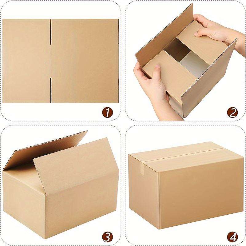 Cajas de envío corrugadas grandes a medida | Tamaños estándar del n.º 1 al n.º 12 Suministro a granel en kraft e impresas | Cantidad mínima de pedido 100 unidades