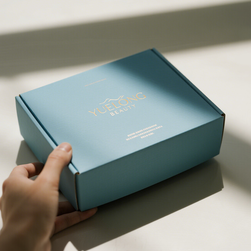 Custom Branded Beauty Mailer Boxes | Logo Slogan & Inner Thank You Print for Skincare Makeup Subscription Boxes | MOQ 100 pcs