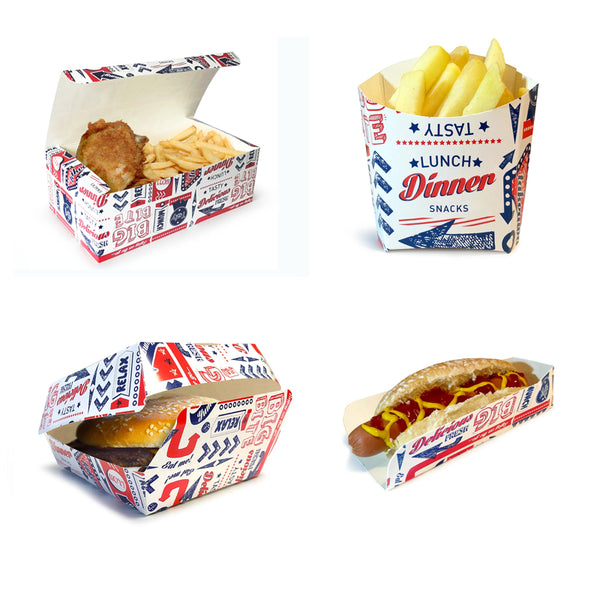 Cheap Cone Shape Brown Kraft French Fry Paper Cone Food Grade Greaseproof Disposable Snack Holder With Sauce Pocket Custom Logo For Fast Food Restaurant Takeaway