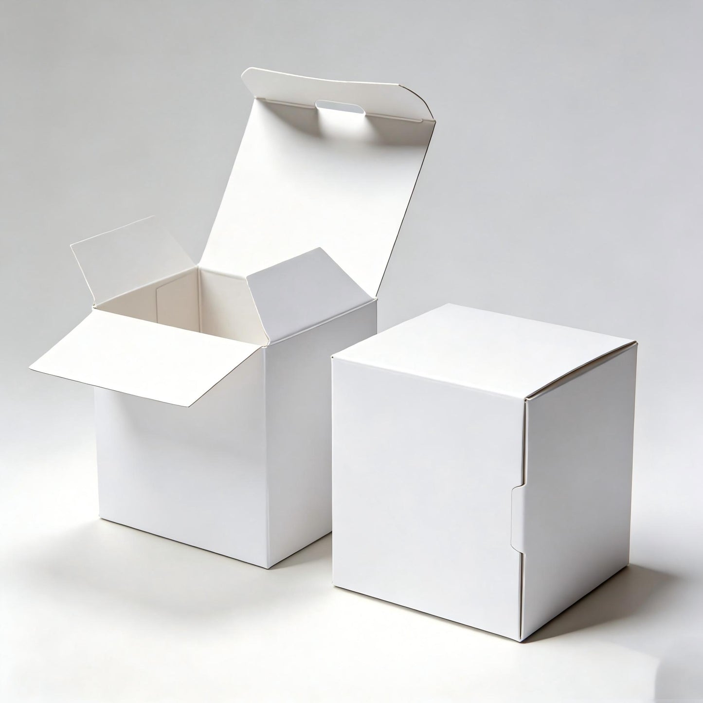 High Quality White Cardboard Paper Boxes Recyclable Foldable Tuck End Carton Custom Logo Full Color Printing For Cosmetic Jewelry Gift Retail Packaging
