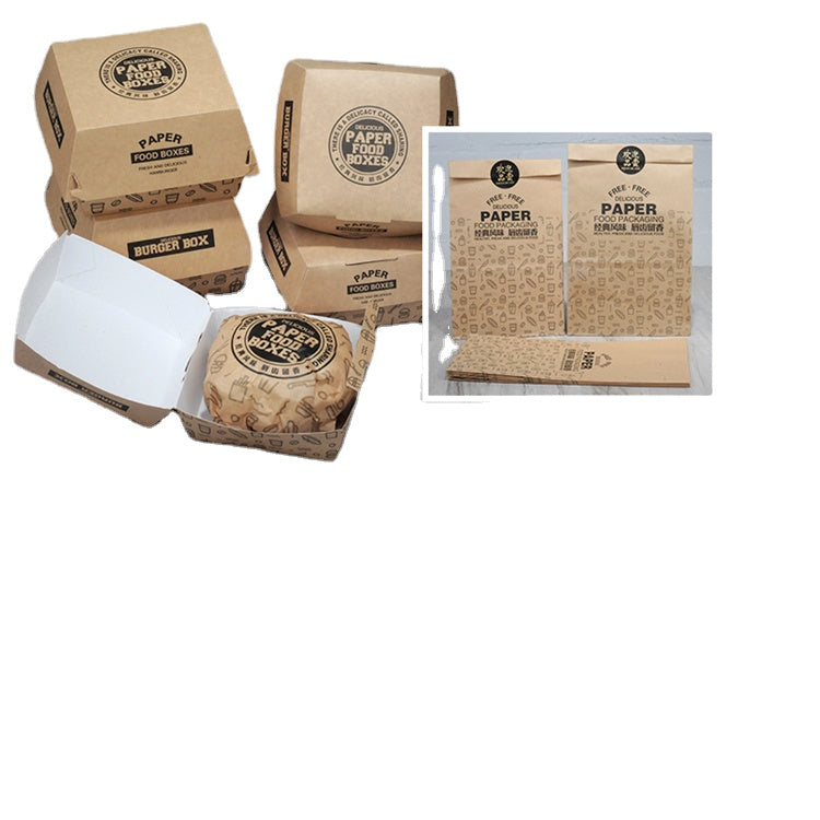 Hot Selling Egg Tart Packaging Paper Box Food Grade Greaseproof Cardboard Custom Logo Foldable Takeaway Box For Bakery Dessert Shop
