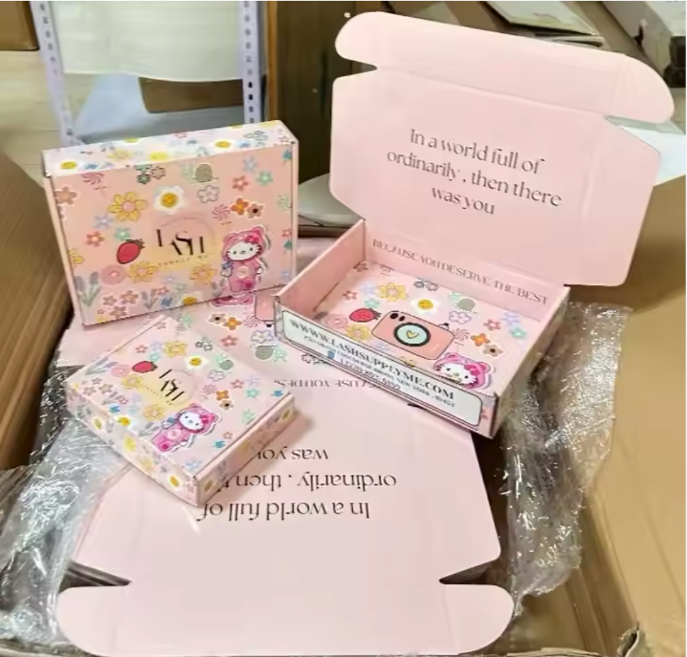 Custom Self Sealing Zipper Corrugated Mailer Box Tear Strip No Tape Recyclable Apparel Cosmetic Jewelry Shipping Packaging Custom Logo Size Contact Us For E-commerce Zip Mailing Box Solutions