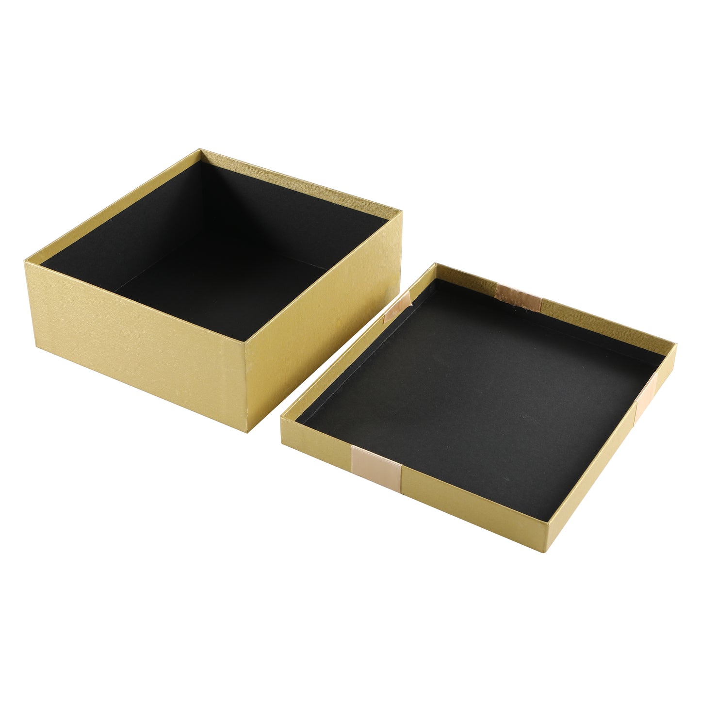 New Arrival Customized Recycled Materials Embossed Rigid Gift Box Custom Logo Eco-Friendly Heaven Earth Cover Packaging Box