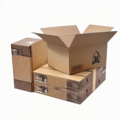 Cajas de cartón ondulado personalizadas para envío | Cajas RSC de pared simple y doble con logo para e-commerce | Cantidad mínima de pedido 100 unidades