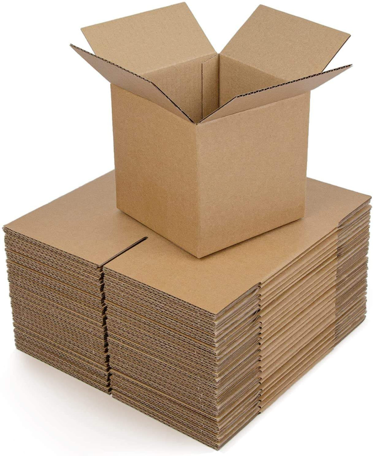 Cajas de cartón corrugado Kraft estándar | Cajas de envío RSC Suministro a granel de varios tamaños para comercio electrónico | MOQ 100 unidades