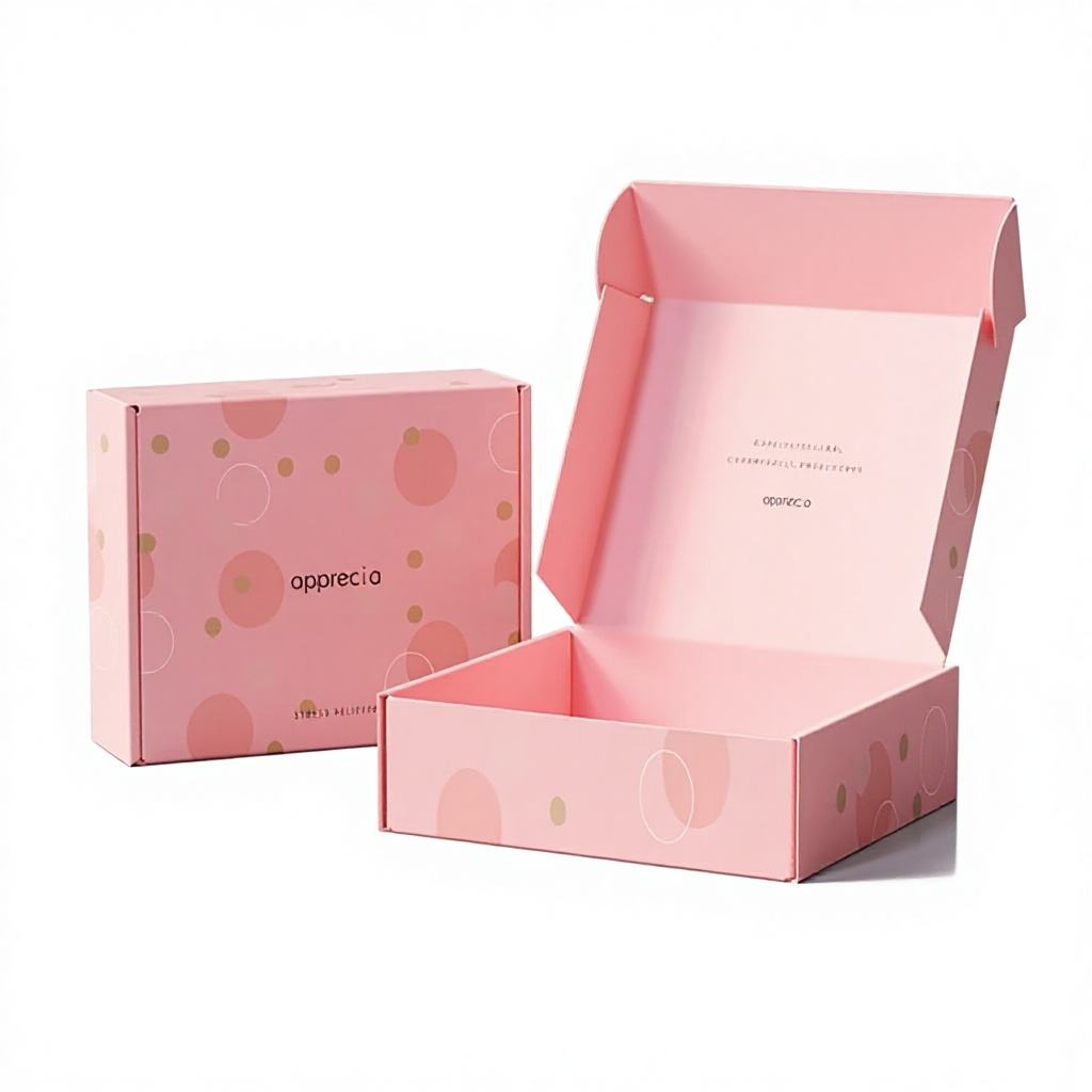 Custom Printed & Plain White Mailer Boxes | Full-Color Pattern Outside Inner Slogan for Beauty Gift & Subscription Brands | MOQ 100 pcs