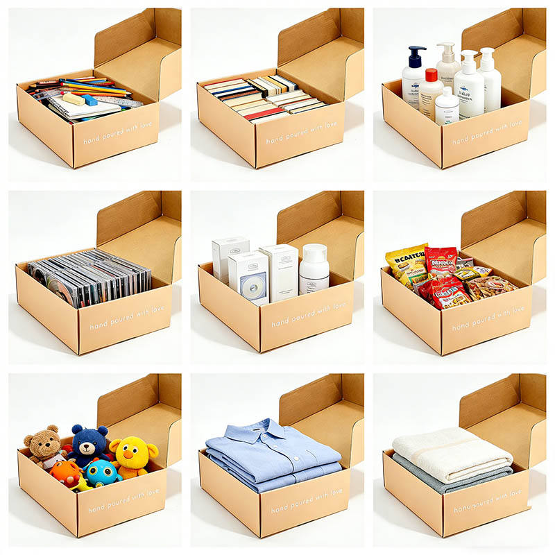Cajas de envío personalizadas a todo color para marcas | Impresión a un solo color y con logotipo para ropa, belleza, alimentos, juguetes, libros y todo tipo de comercio electrónico | Pedido mínimo de 100 unidades