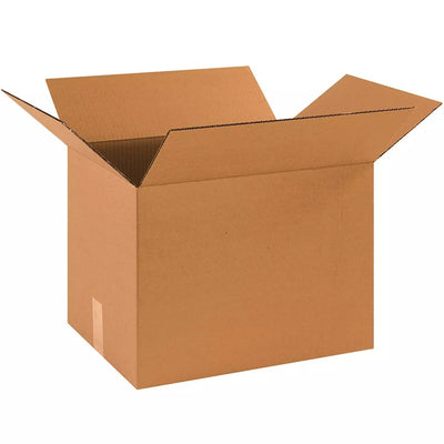 Cajas de cartón corrugado Kraft estándar | Cajas de envío RSC Suministro a granel de varios tamaños para comercio electrónico | MOQ 100 unidades