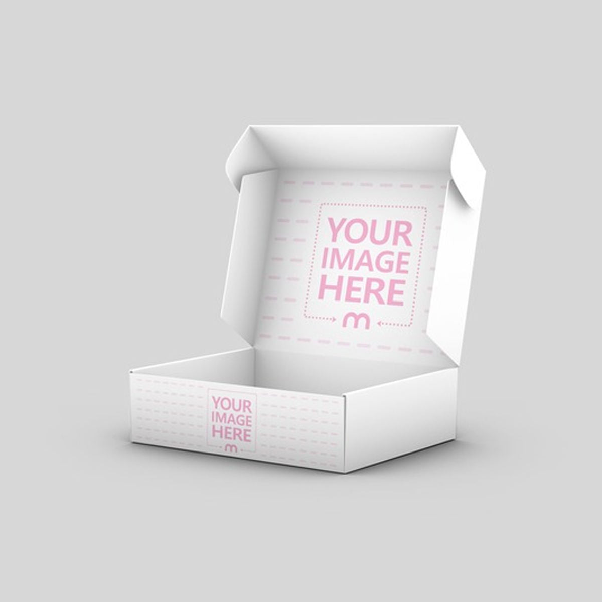 Gold Foil Mailer Box Custom Package Design White Cardboard Shipping Box for Luxury Cosmetic Gift FSC BSCI Certified Hot Stamping
