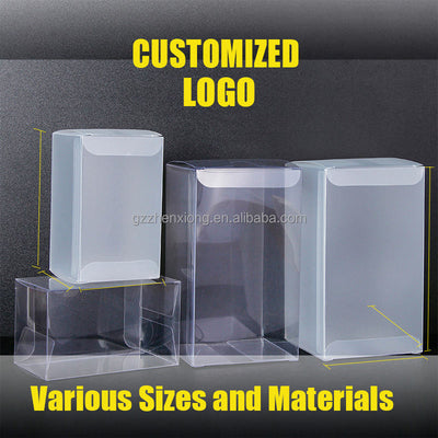 Custom Holographic Rainbow Laser Film & Clear PVC Folding Packaging Box | Full Color Print High-Impact Visual Finish Multi-Size for Nail Beauty Health Food Hair Trend Brand Retail Packaging | MOQ 100 pcs