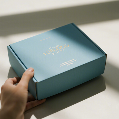 Custom Branded Beauty Mailer Boxes | Logo Slogan & Inner Thank You Print for Skincare Makeup Subscription Boxes | MOQ 100 pcs