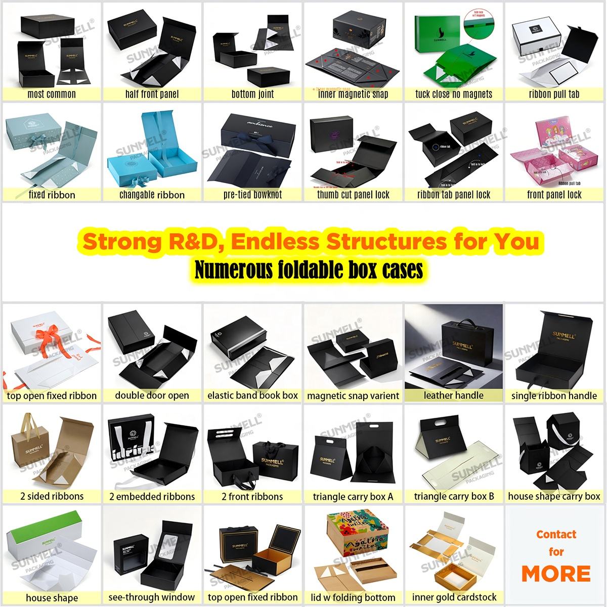Custom Matte Black Rigid Suitcase Gift Box | Foldable Magnetic with Leather Handle & Gold Clasp for Luxury Apparel Sports & Gift Brands | MOQ 100 pcs