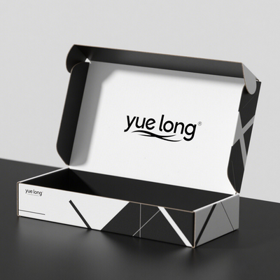 Cajas de envío personalizadas | Kraft con logo a un color Estilos prémium y de lujo a todo color para todas las industrias Disponibles en varios tamaños | MOQ 100 unidades