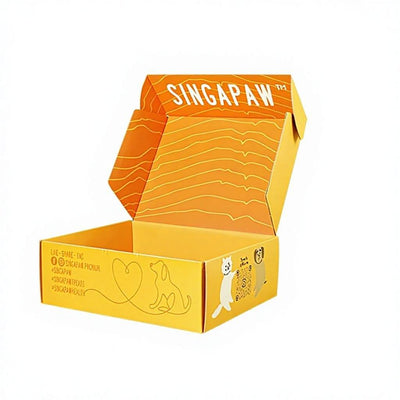 Custom Printed & Plain White Mailer Boxes | Full-Color Pattern Outside Inner Slogan for Beauty Gift & Subscription Brands | MOQ 100 pcs