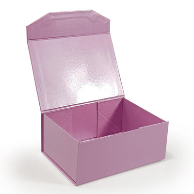 Custom Geometric Foldable Magnetic Gift Box | Multi-Color Metallic & Matte Finish for Beauty Perfume Jewelry & Holiday Gifts | MOQ 100 pcs