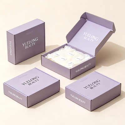 Custom Branded Beauty Mailer Boxes | Logo Slogan & Inner Thank You Print for Skincare Makeup Subscription Boxes | MOQ 100 pcs