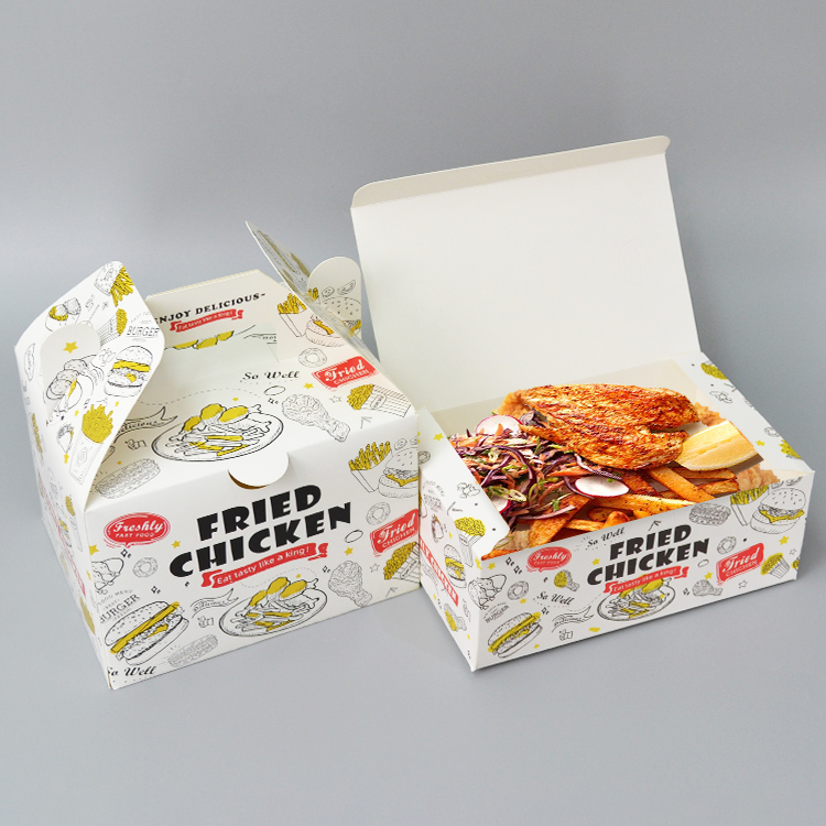 Set de Empaques Personalizados para Marca de Comida Rápida | Cajas para Hamburguesas Vasos para Papas Fritas Bolsas y Vasos de Papel Branding Completo | Cantidad Mínima de Pedido 100 unidades