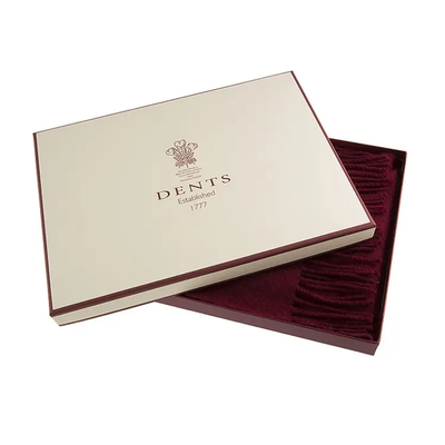 Caja de regalo grande personalizada de dos piezas con tapa y base para ropa | Logotipo con lámina dorada o plateada y papel de seda de marca para embalaje minorista de camisas, bufandas y marcas de moda | Varios colores | MOQ 100 unidades