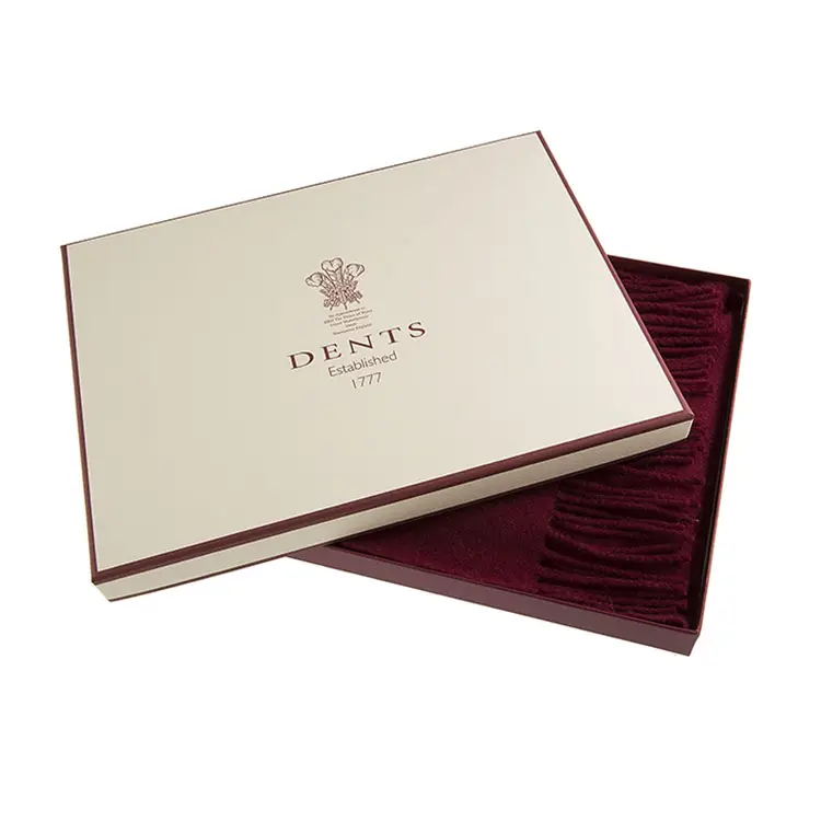 Caja de regalo grande personalizada de dos piezas con tapa y base para ropa | Logotipo con lámina dorada o plateada y papel de seda de marca para embalaje minorista de camisas, bufandas y marcas de moda | Varios colores | MOQ 100 unidades