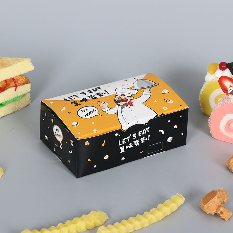 Custom Cartoon Printed Fast Food Paper Box Set | Chicken Bucket Burger Box Fry Cup & Tray | MOQ 100 pcs