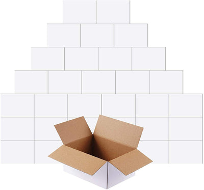 Cajas de cartón corrugado Kraft estándar | Cajas de envío RSC Suministro a granel de varios tamaños para comercio electrónico | MOQ 100 unidades