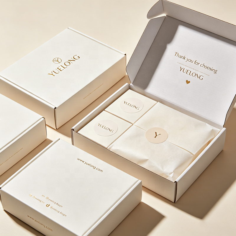 Cajas de Correo Impresas a Medida a Todo Color | Pastel a Todo Color por Fuera y Kraft por Dentro para Cuidado de la Piel y Suscripción | Cantidad Mínima de Pedido 100 unidades
