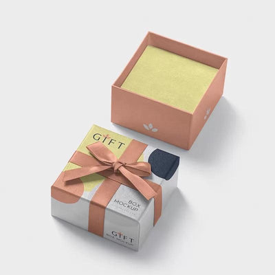 Custom Large Magnetic Gift Box | Navy Blue or Lavender Tonal Interior Gold Script Logo for Holiday Luxury Apparel Subscription & Premium Gift Sets | MOQ 100 pcs