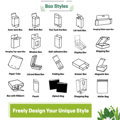 Custom Small Folding Tuck Top Box | Full-Color Print or Embossed Logo in Speckled Bamboo Kraft & Matte Finishes for Skincare Candle Cosmetic & Small Gift Packaging | MOQ 100 pcs