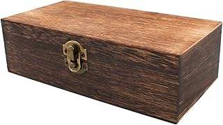 Custom Multi-Style Natural Solid Wood Hinged Gift Box Collection | Unfinished Carved Rustic Vintage Pirate Chest & Painted Styles Brass Copper Clasp Hardware Custom Size for Jewelry Tea Souvenir Craft Retail Brand | MOQ 100 pcs