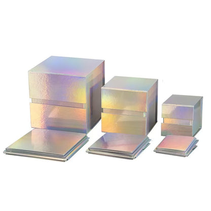 Custom Luxury Double Door Magnetic Rigid Gift Box Velvet EVA Lined Wine Cosmetic Perfume Jewelry Corporate Gift Packaging Custom Size Contact Us For Gatefold Magnetic Box Solutions