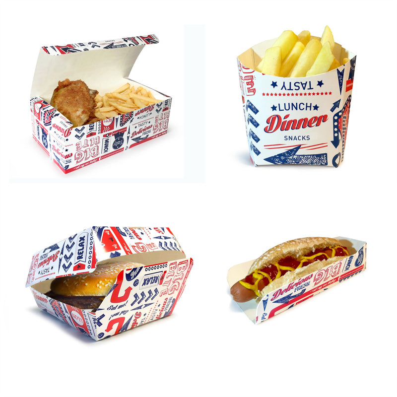 Cheap Cone Shape Brown Kraft French Fry Paper Cone Food Grade Greaseproof Disposable Snack Holder With Sauce Pocket Custom Logo For Fast Food Restaurant Takeaway