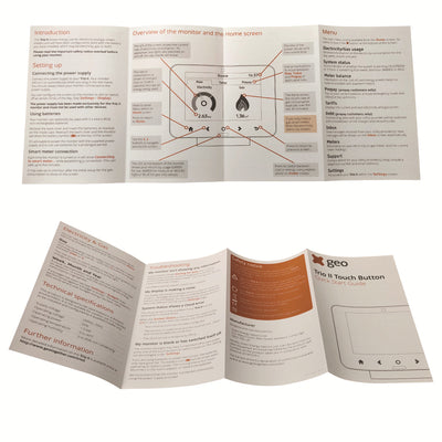 Custom Logo Offset Printed Advertising Brochure Full Color CMYK Foldable Pamphlet Custom Size Business Catalog Product Manual Marketing Leaflet Printing Service