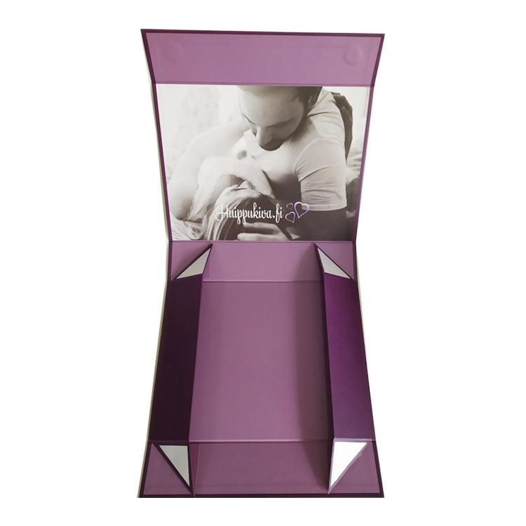 Premium Quality Luxury Magnetic Rigid Gift Box Foldable Flip Lid Box Custom Logo Print Cosmetic Jewelry Wedding Holiday High-End Packaging OEM Wholesale