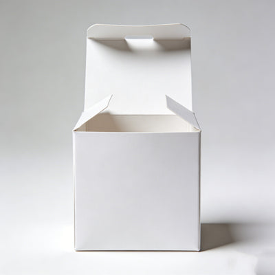 High Quality White Cardboard Paper Boxes Recyclable Foldable Tuck End Carton Custom Logo Full Color Printing For Cosmetic Jewelry Gift Retail Packaging