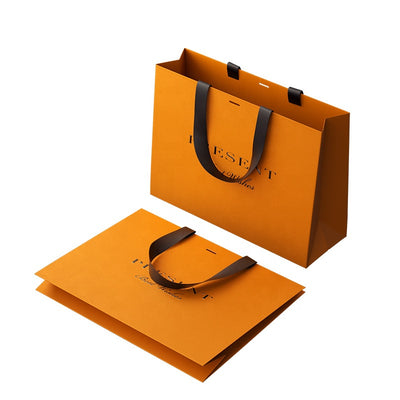 Cheap Price Recyclable Portable Logo Printed Paper Bag Eco Kraft For Supermarket Takeaway Gift Retail Pack