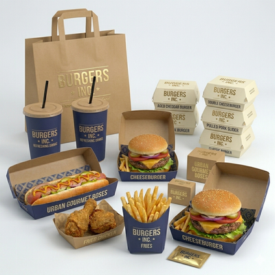 Custom Logo Fried Chicken Wings Paper Box Food Grade Greaseproof Disposable Clamshell Takeout Carton Custom Size For Fried Chicken Fast Food Restaurant Delivery