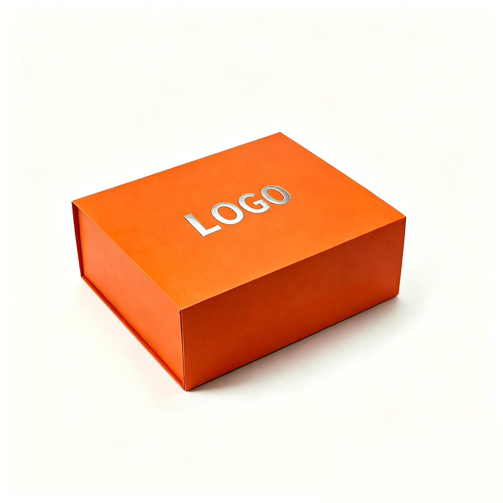 Custom Personalized Foldable Magnetic Closure Rigid Flip Gift Box Velvet EVA Lined Cosmetic Jewelry Apparel Corporate Gift Packaging Custom Size Contact Us For Flat Pack Magnetic Box Solutions