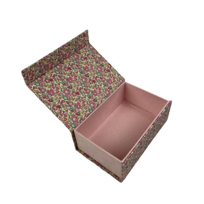 Custom Luxury Small Magnetic Flip Rigid Photo Storage Box Flat Pack Flock Lined Polaroid Photo Album Card Packaging Custom Logo Size Contact Us For Memory Picture Storage Box Solutions