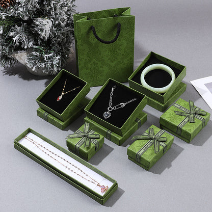 Manufacturer Wholesale Spot Modern Luxury Jewelry Rigid Gift Box Custom Logo Print Velvet Insert For Ring Necklace Earring Bracelet Wedding Proposal OEM Packagin
