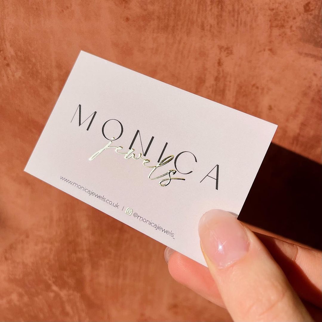 Luxury Gold Foil Name Card Printing Full Color Double Sided CMYK Custom Logo Thick Cotton Art Paper Hot Stamped Silver Rose Gold Premium Business Visiting Card Printing Service