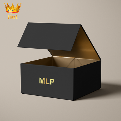 Customize Logo Printed Black Flat Foldable Corrugated Mailer Box Eco Friendly E-commerce Shipping Packaging Carton Custom Size Contact Us For Premium Packaging Solutions
