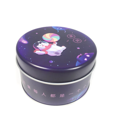 Customized Round Shape Colourful Mini Tin Box Custom Logo Food Grade Metal Can For Mint Candy Lip Balm Jewelry Gift Pack