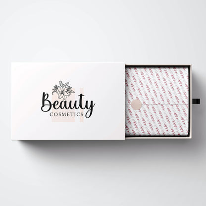 Custom Logo Jewelry Necklace Drawing Cardboard Sliding Drawer Box Recyclable Rigid Paper Gift Packaging Box For Ring Earring Bracelet Pendant Jewelry