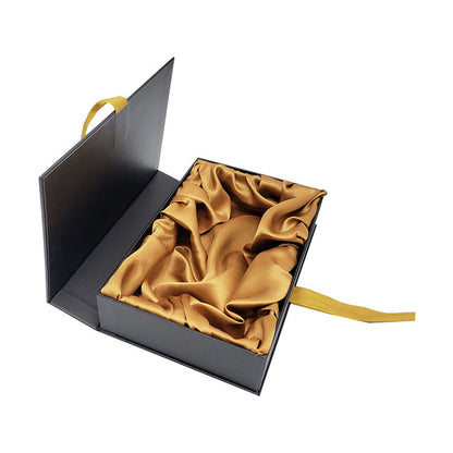 Customizable Rigid Book Shaped Gift Box Magnetic Closure Luxury Paper Packaging For Jewelry Cosmetic Wedding Favor Chocolate
