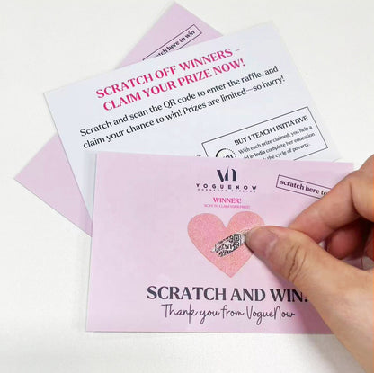 Personalized Printing Logo Party Scratch Off Win Cards Custom Printed Promotional Lottery Ticket Thank You Gift Scratch Game Card For Event Retail Business OEM Wholesal