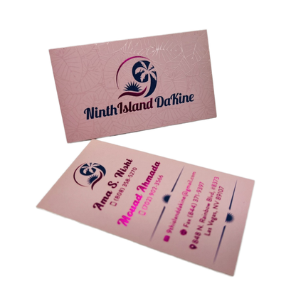 Hot Sale Luxury Custom Size & Design Thank You Card Printing Gold Foil Embossed Thick Cardstock Custom Logo E-commerce Packaging Insert Greeting Card Wholesale Service
